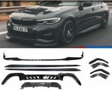 BODY KIT BMW G20 G21 M-PERFORMANCE 340i BLACK - GLOSSY.